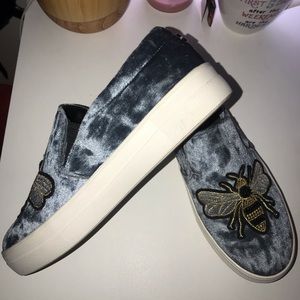 Steve Madden Crushed Velvet sneakers